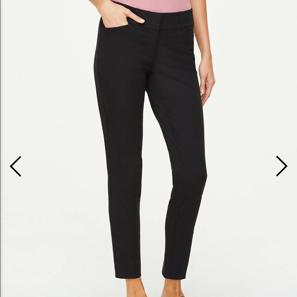 NWT Loft Outlet Curvy Skinny Ankle pants